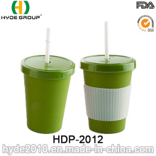 Copo de café de fibra de bambu biodegradável FDA / LFGB (HDP-2012)